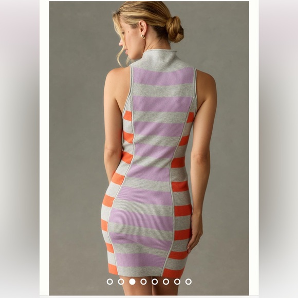 Anthropologie NWT Daily Practice Sleeveless Mock-Neck Sweater Dress Size S - Picture 3 of 11